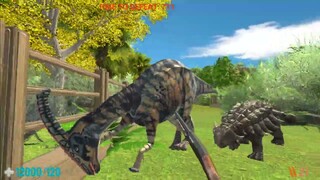 How Long Can i Survive in Jurassic World. Animal Revolt Battle Simulator