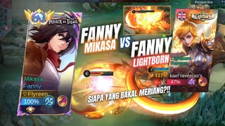 FANNY MIKASA VS FANNY LIGHTBORN!?!! SIAPA YANG BAKAL MERIANG NIH?!!