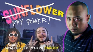 MAY POWER - Sunflower (Parody) - Swae Lee x Post Malone