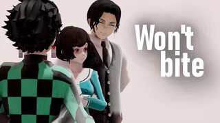 [MMD] Muzan x Rei -  Won't bite ~