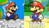 Evolution of Paper Mario Games [2000-2024]