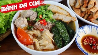 Cách nấu BÁNH ĐA CUA đậm đà ngon khó tả - Món Ăn Ngon