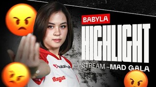 MODE SERIUS BABYLA VS MODE BUNUH TEMEN SENDIRI! - Highlight Livestreaming Babyla Mad Gala