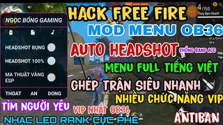 Hack MENU INJECTOR V3 | Mod Menu Full Tiếng Việt Auto Headshot 100%