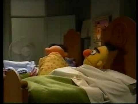 Sesame Street - Ernie plans for bed