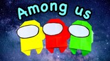 สอนทำ Among us | Origami Among us | สอนพับ Among us