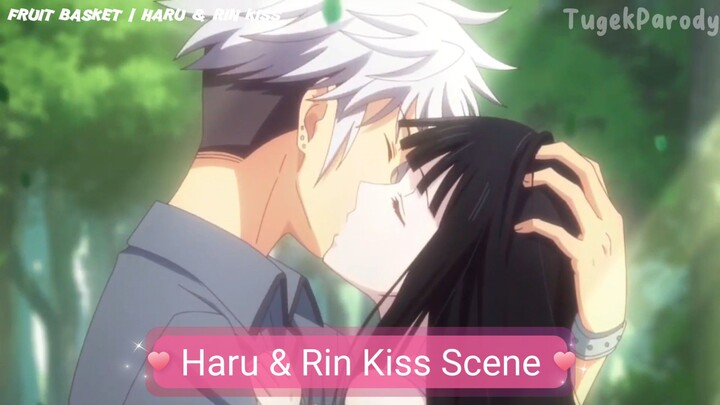 Fruit Basket | Haru & Rin Kiss
