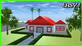 How to make a simple home in the SAKURA School Simulator (#01)