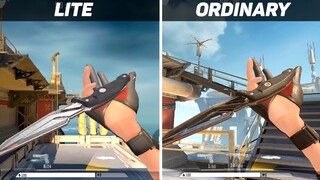 HYPER FRONT VS HYPER FRONT LITE | GRAPHICS COMPARISON | GAMEPLAY