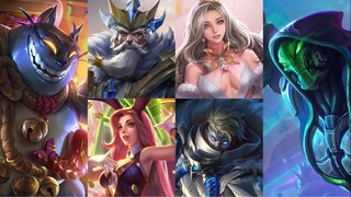 19 UPCOMING SKINS IN ARENA OF VALOR (SPLASH ART + DOWNLOAD ) | AOV | ROV | Liên Quân Mobile | 傳說對決