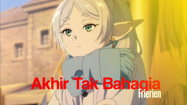 Akhir Tak bahagia | Frierien | AMV & Typography | Alighmotion