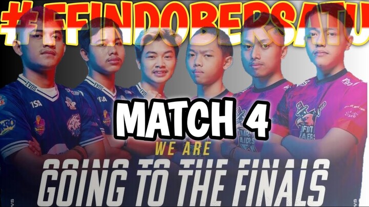 FINALS FFWS 2021 - MATCH 4 || FREEFIRE WORLD SERIES