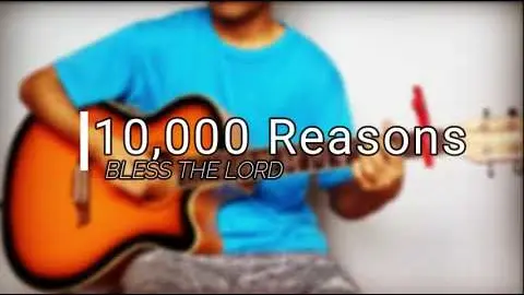 10,000 Reasons Guitar Collaboration/Jamming - Ricky Mañoza's Tutorial