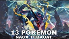 13 pokemon naga terkuat Rayquaza emang paling op