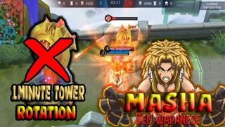 Masha New Rotation | MOBILE LEGENDS | RANK GAME | Reo Wapanese