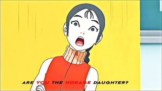 Are you the Hokage daughter?