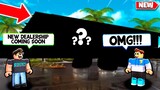 Foxzie Is Adding a NEW DEALERSHIP In Roblox Car Dealership Tycoon!!