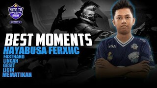 FASTHAND LINCAH LICIN GESIT | BEST MOMENTS HAYABUSA EVOS FERXIIC SAAT MEMBAWA EVOS MENJUARAI NMA S3