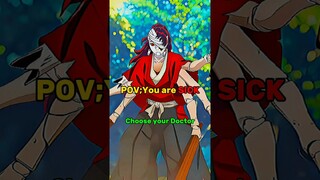 Unleash Your Inner Warrior: Choose Your Doctor-Demon Slayer #demonslayer#demonslayeredit#edit