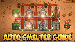 How to Build an Auto Smelter (Super Compact) - Core Keeper Early Access Auto Smelter Guide