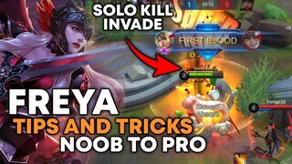 FREYA SOLO INVADE ROTATION GUIDE | MLBB