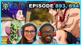 ACE IN WANO! One Piece Episode 893, 894 Reaction