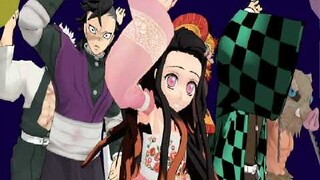 DOPE' (MMD) (DEMON SLAYER) (BTS) (Nezuko, Tanjiro, Muzan, Sanemi, Rengoku, Genya)