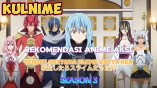 Rekomendasi anime seru tensei shitara slime datta ken