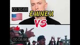 Eminem Vs Rap Monster dalam satu tarikan nafas