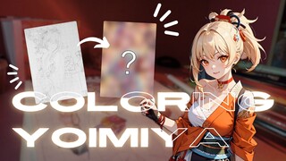 coloring coloring coloring coloring coloring || ☆☆  Yoimiya • Genshin Impact  ☆☆