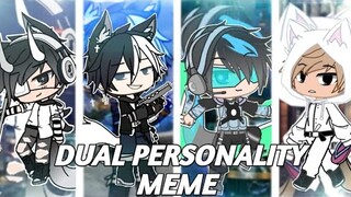 Dual Personality Meme || Gacha club \Gachalife || dominator Collaboration