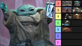 Baby Yoda Cuteness Tier List