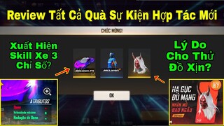 [Garena Free Fire]/Xuất Hiện Skin Xe Có 3 Chỉ Số Mới?Review Tất Cả Quà Chuỗi Sự Kiện Hợp Tá McLaren