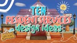 10 Ideas💡 for your Plaza/Resident Services!! *Animal Crossing New Horizons*