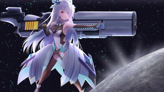 【Dynamic Wallpaper】Big Cannon Starship But Do You Love the White-haired Lolita?