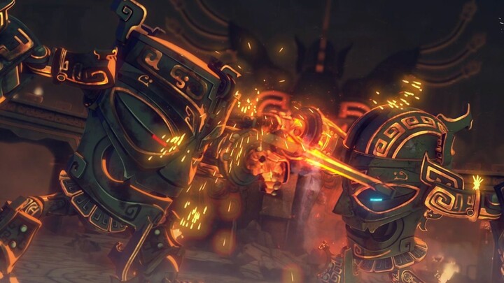 Sanxingdui Robot is on fire! ? And it’s a super robot!