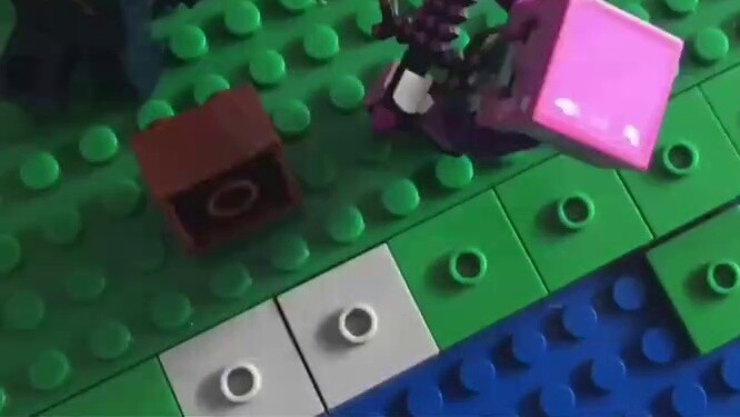 LEGO Minecraft Stop Motion Animation (23) - The Fate of TV Bacteria