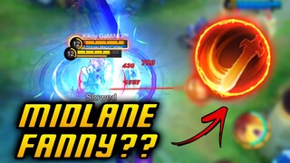 HOW TO USE FANNY AS MIDLANER! ONE SHOT BUILD! AUTO PITAS | MLBB