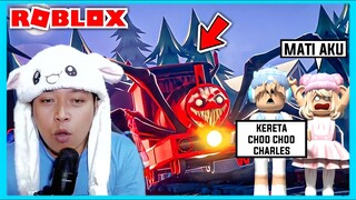 Aku Dan Adiku Naik Kereta Choo Choo Charles Di Roblox ft @Shasyaalala