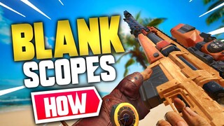 HOW YOU can (BLANKSCOPE) in TWO STEPS in Call of Duty mobile