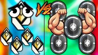 5 Nerfed Radiants VS 5 Super-Buffed Irons! - Who Wins?