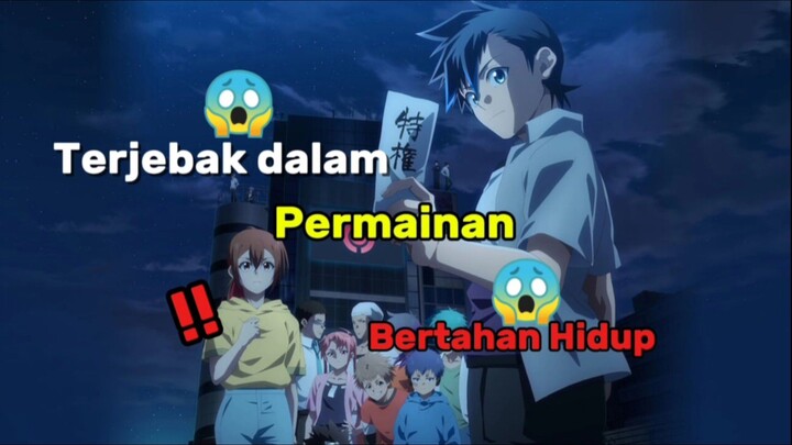 Terjebak dalam Permainan Bertahan Hidup😱 Anime Summer 2024 || Tasuuketsu