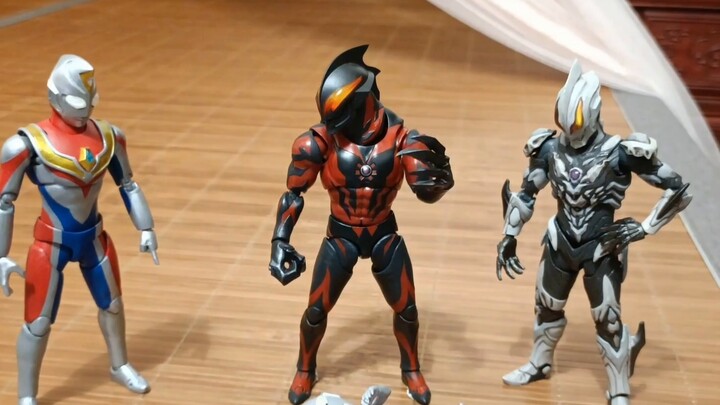 [Stop-motion animation] Remake of "Huaqiang Buys Melons" with Ultraman SHF