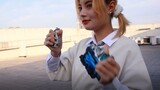 A middle school girl transforms into a Kamen Rider (a collection of mistakes)
