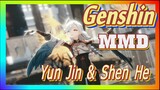 [Genshin, MMD] Mereka akan menarikan kisahmu, Yun Jin dan Shen He