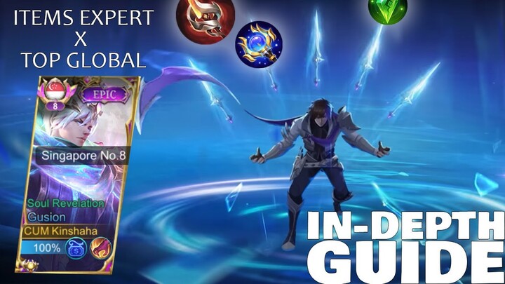 With VOICE Over: Itemization EXPERT Guide To Gusion // Mobile Legends