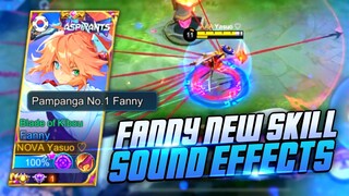 FANNY GOT HER NEW SKILL SOUND EFFECT! IS IT GOOD OR BAD? | FANNY SOLO GAMEPLAY | MLBB