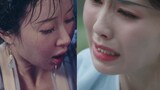 Rusa Putih menangis di adegan hujan VS Shu Chang menangis di adegan hujan, keduanya mengaum, ada per
