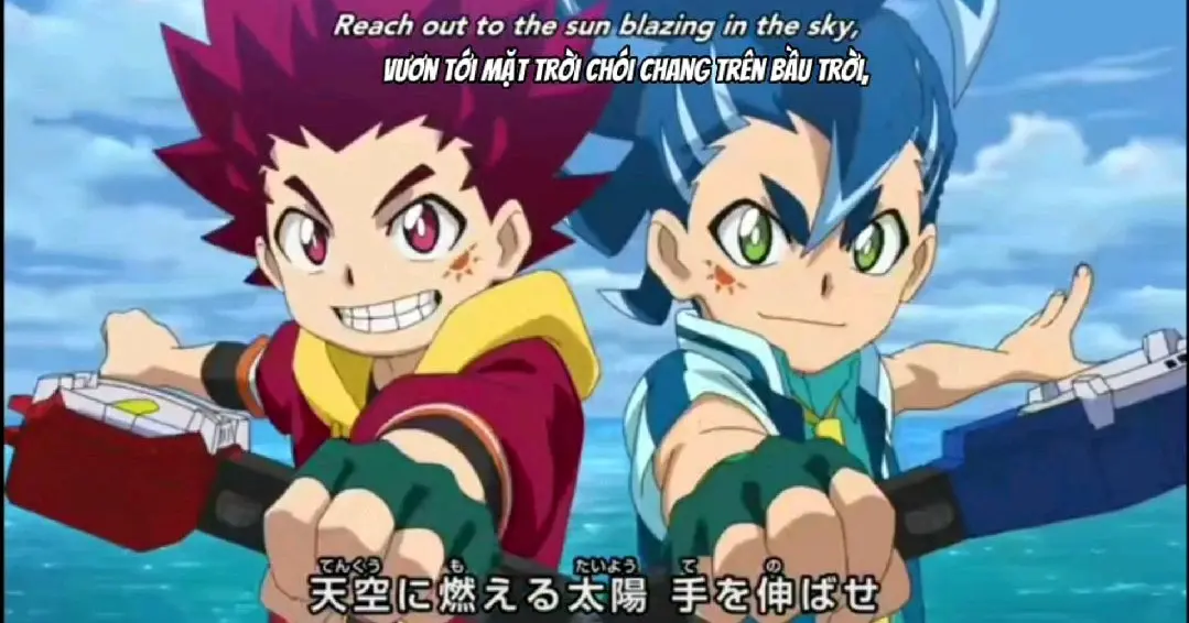 Beyblade Burst Sparking song [Engsud 