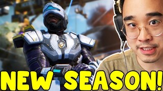 SEASON 13 NEWCASTLE GAMEPLAY TRAILER REACTION! (Apex Legends Saviors)